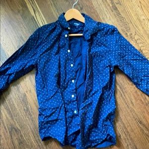 JCrew button up. Thompson shirtings line